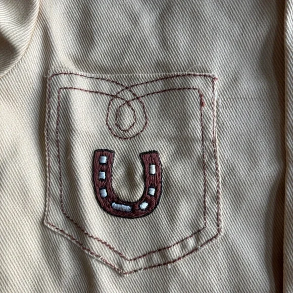 Vintage Kid’s 70's Cowboy Western Jacket & Bandana Print Button Down- 3T - Picture 7 of 10